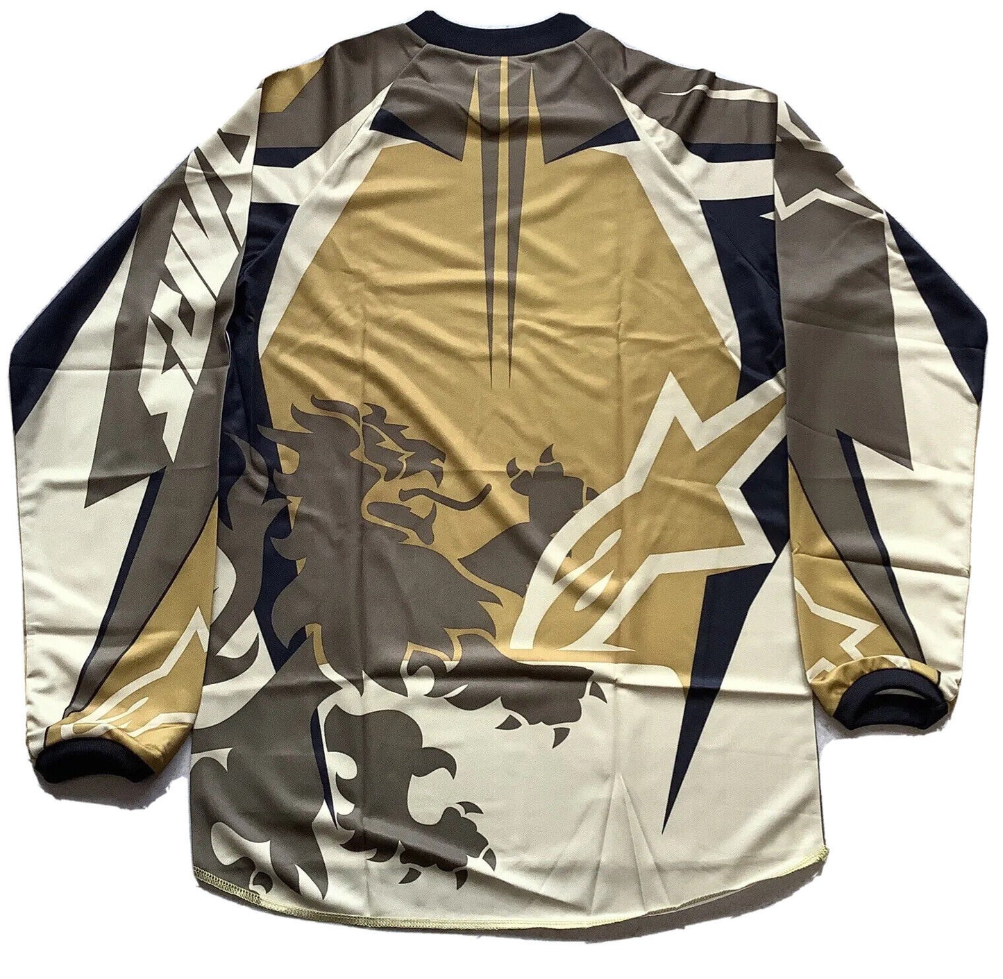 Alpinestars MX Motocross Adults Jersey Brown