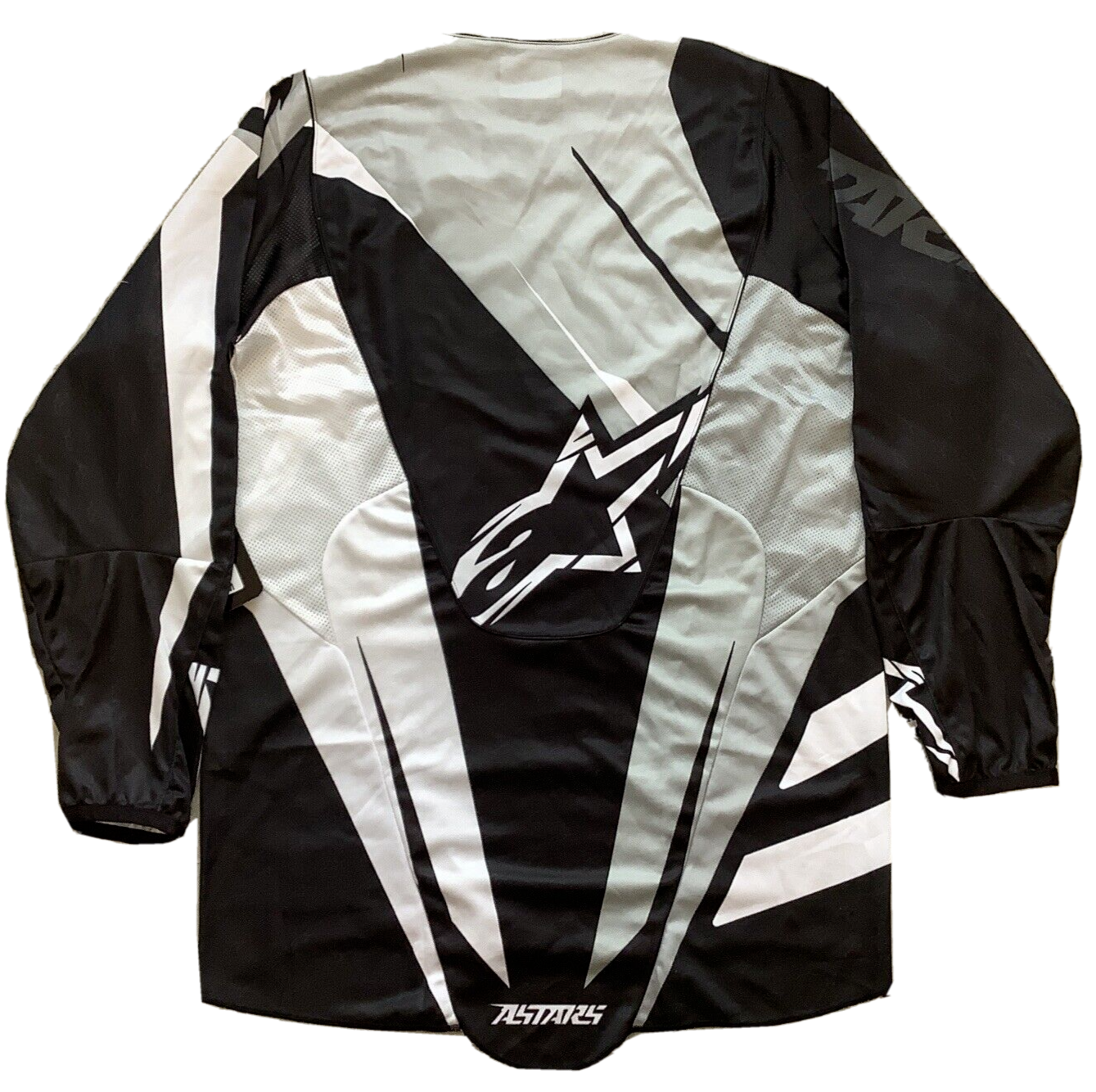 Alpinestars MX Motocross Jersey Techstar Black White