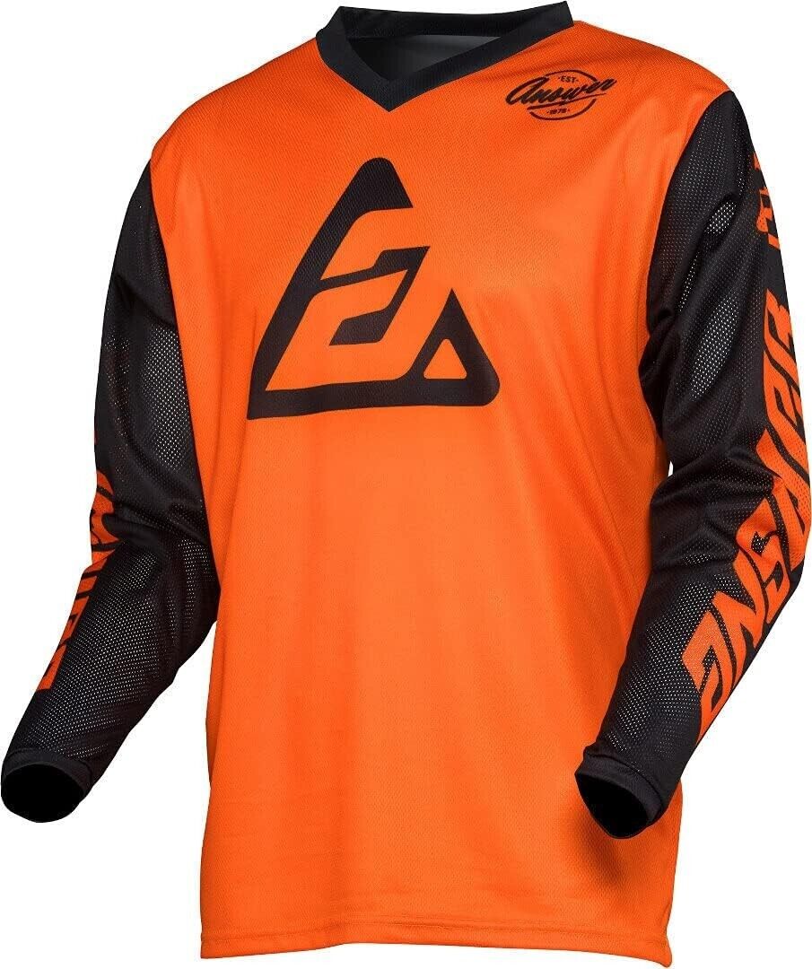 Answer MX Motocross Jersey Arkon Bold Orange Black