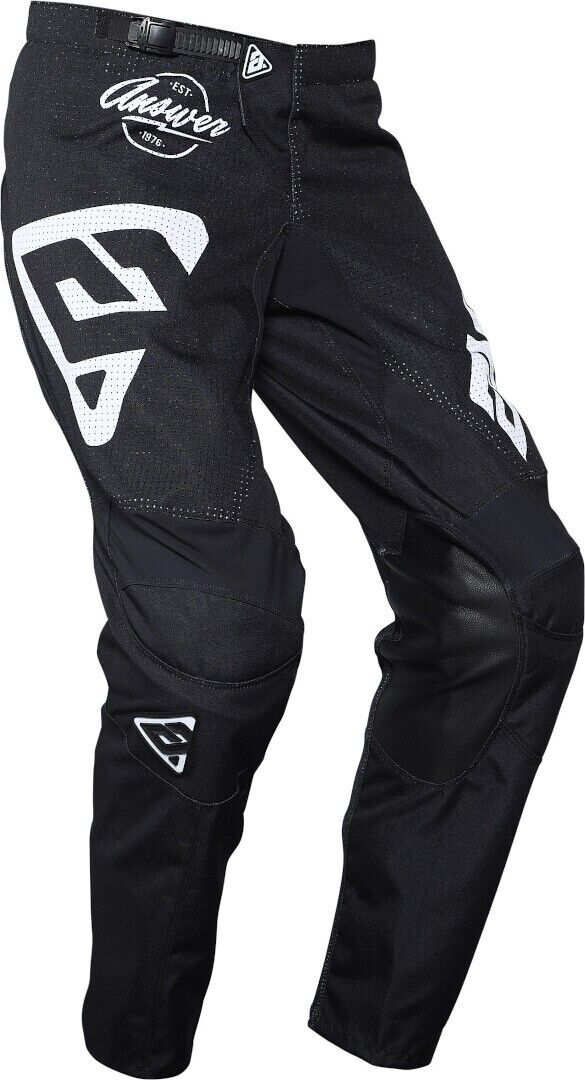 Answer MX Motocross Pants Arkon Bold Vented Black White