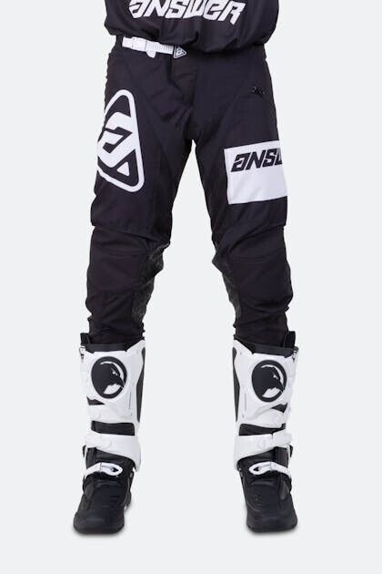 Answer MX Motocross Pants Arkon Ops Black White