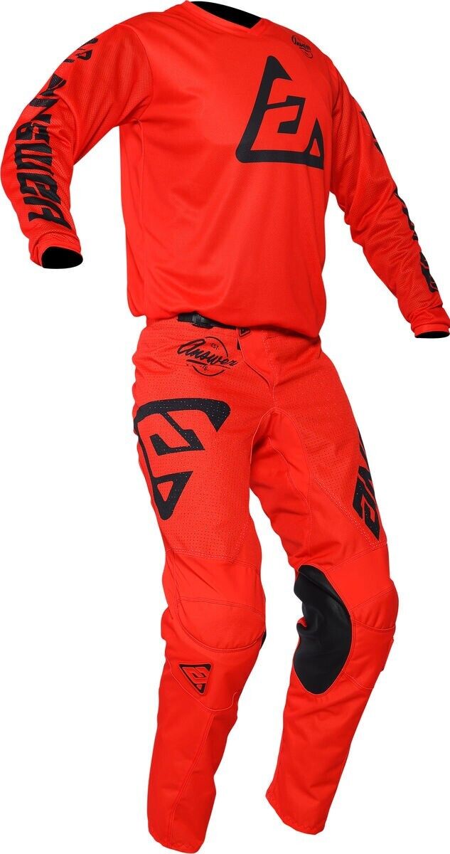 Answer Motocross Kit Red Black