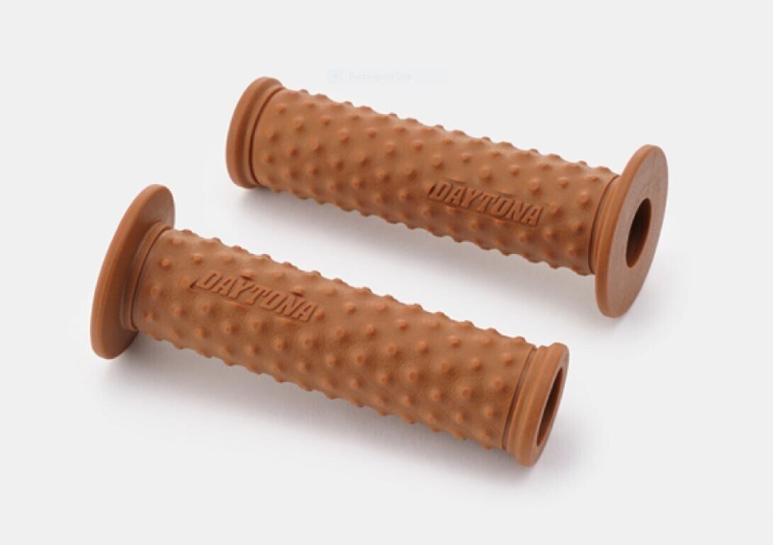 Daytona MX Grippy Grip Caramel Custom Cafe Racer