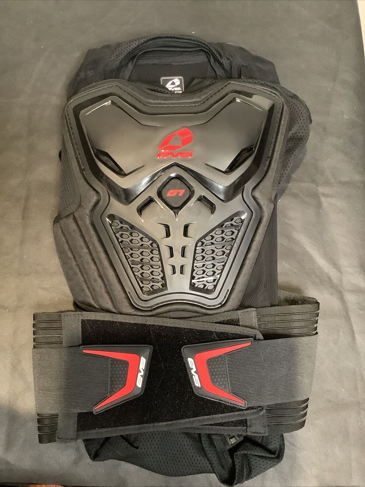 EVS G7 Lite Ballistic Protector Jersey Black