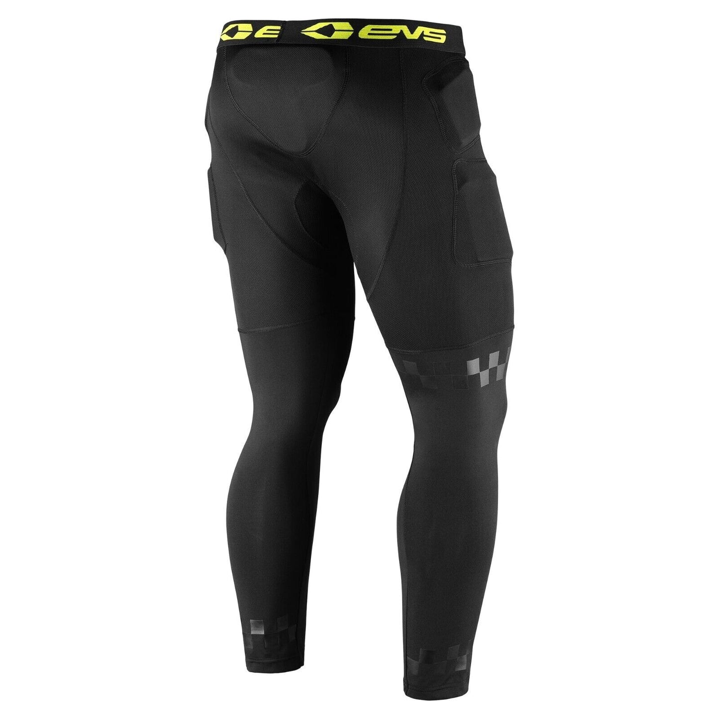 EVS Sports MX Motocross 3/4 Technical Impact Pant Black/Flo