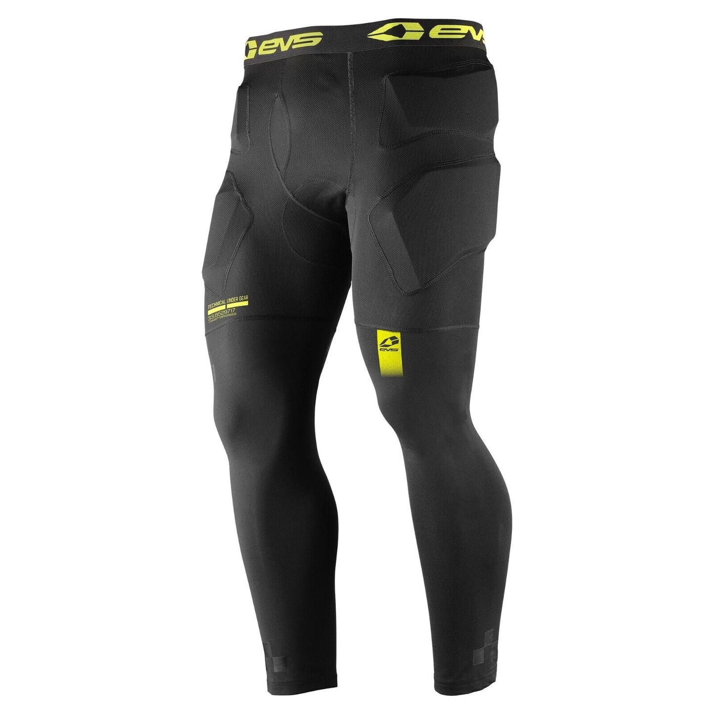 EVS Sports MX Motocross 3/4 Technical Impact Pant Black/Flo