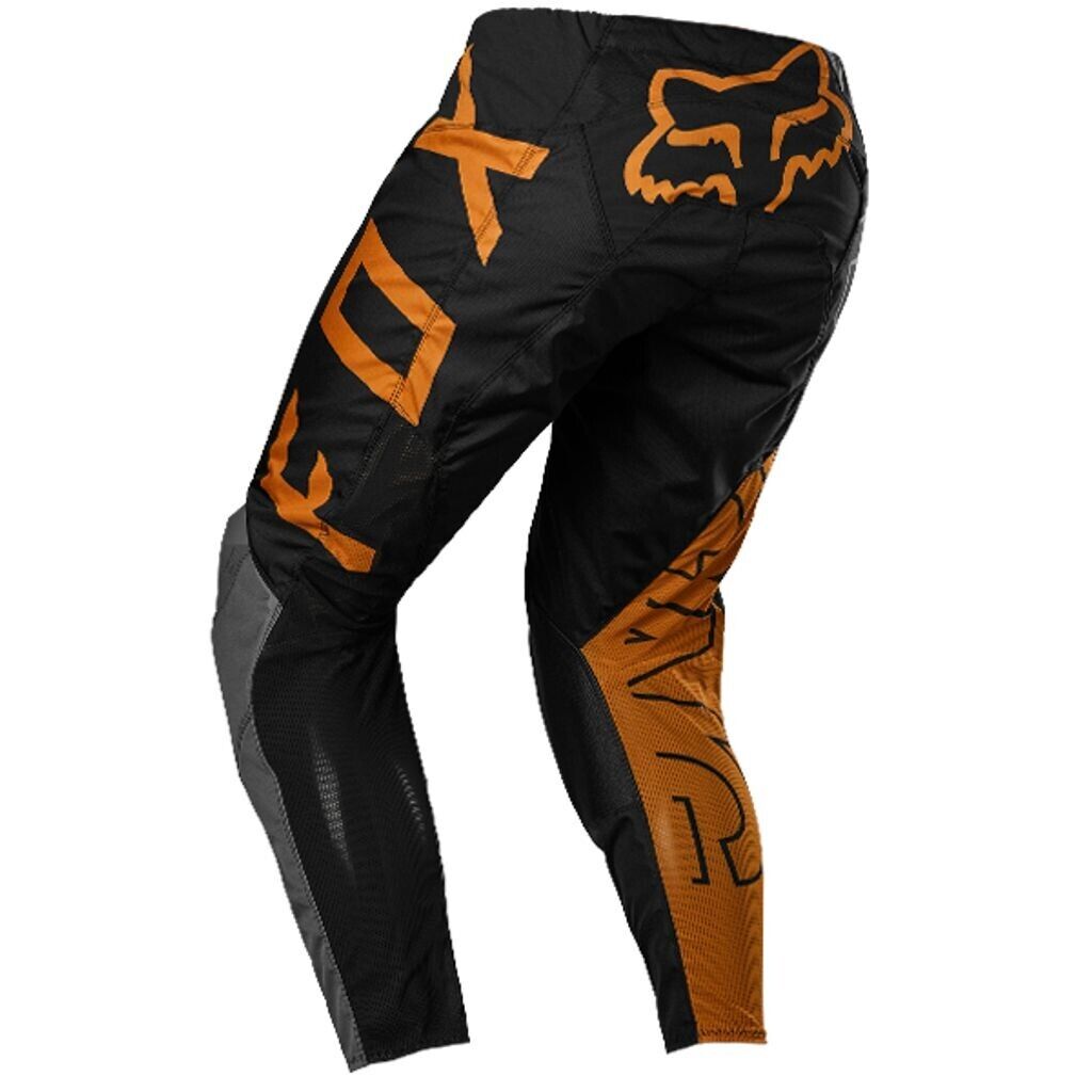 Copy of FOX MX Motocross Pants YOUTH 180 Skew Black Gold