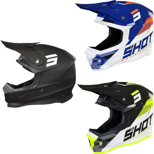 SHOT 2023 Motocross Helmet ACU Gold
