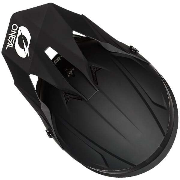O'Neal MX Motocross Helmet 1 Series SRS BLACK ACU Gold