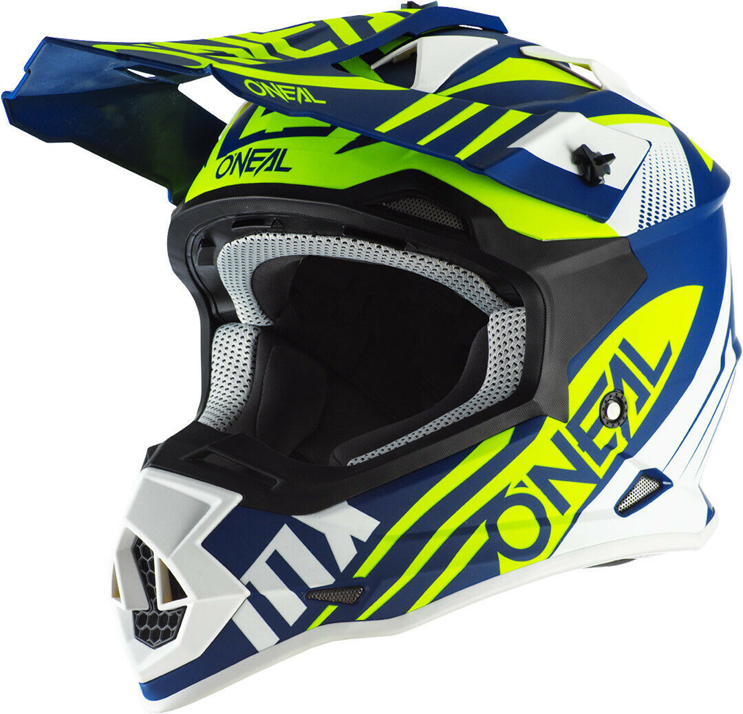 O'neal MX Motocross Helmet Series 2 Spyde Rush ACU GOLD