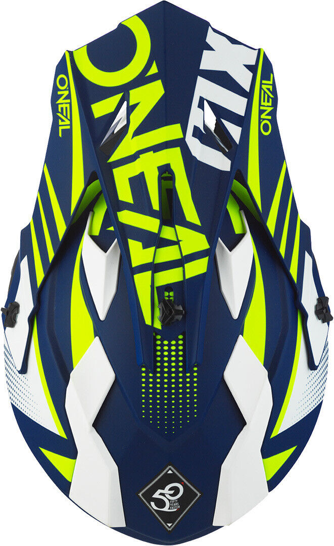 O'neal MX Motocross Helmet Series 2 Spyde Rush ACU GOLD