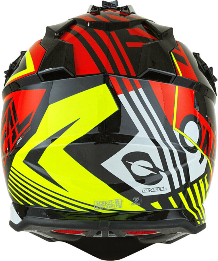 O'neal MX Motocross Helmet Series 2 Spyde Rush ACU GOLD