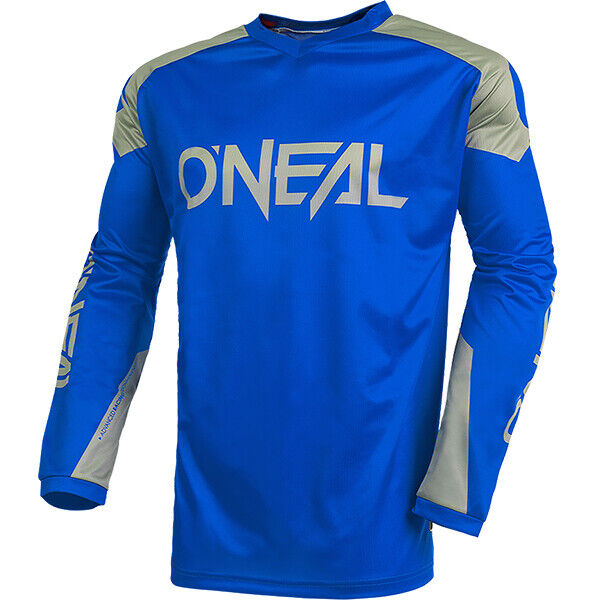 Oneal MX Motocross Adult Jersey Matrix Blue Grey