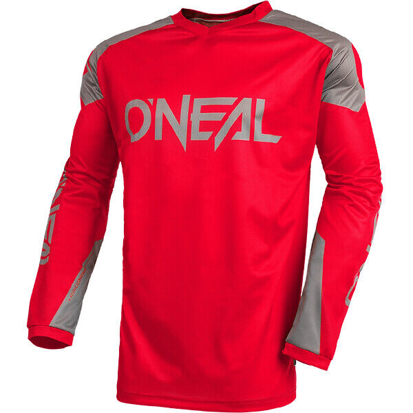 Oneal MX Motocross Adult Jersey Matrix Red Grey