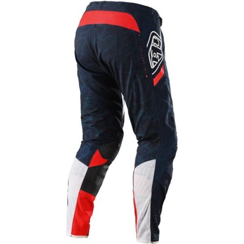 Troy Lee Designs MX Motocross Pants SE Pro Fractura Navy/Red