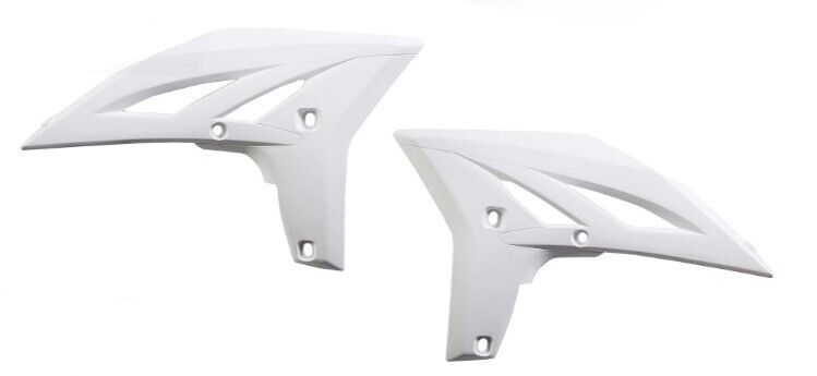 YAMAHA YZF250 MX Motocross Radiator Scoops '10 White Acerbis Enduro Plastics
