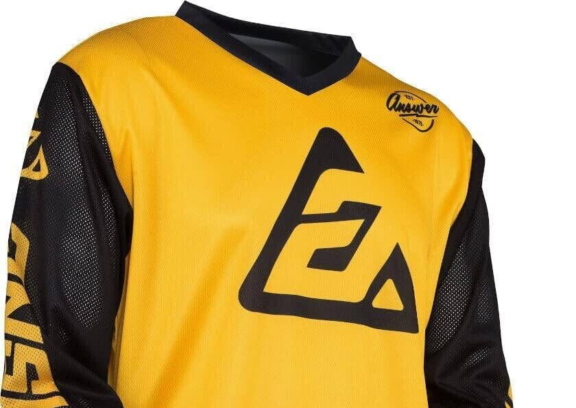 Answer MX Jersey Arkon Bold Black/Yellow
