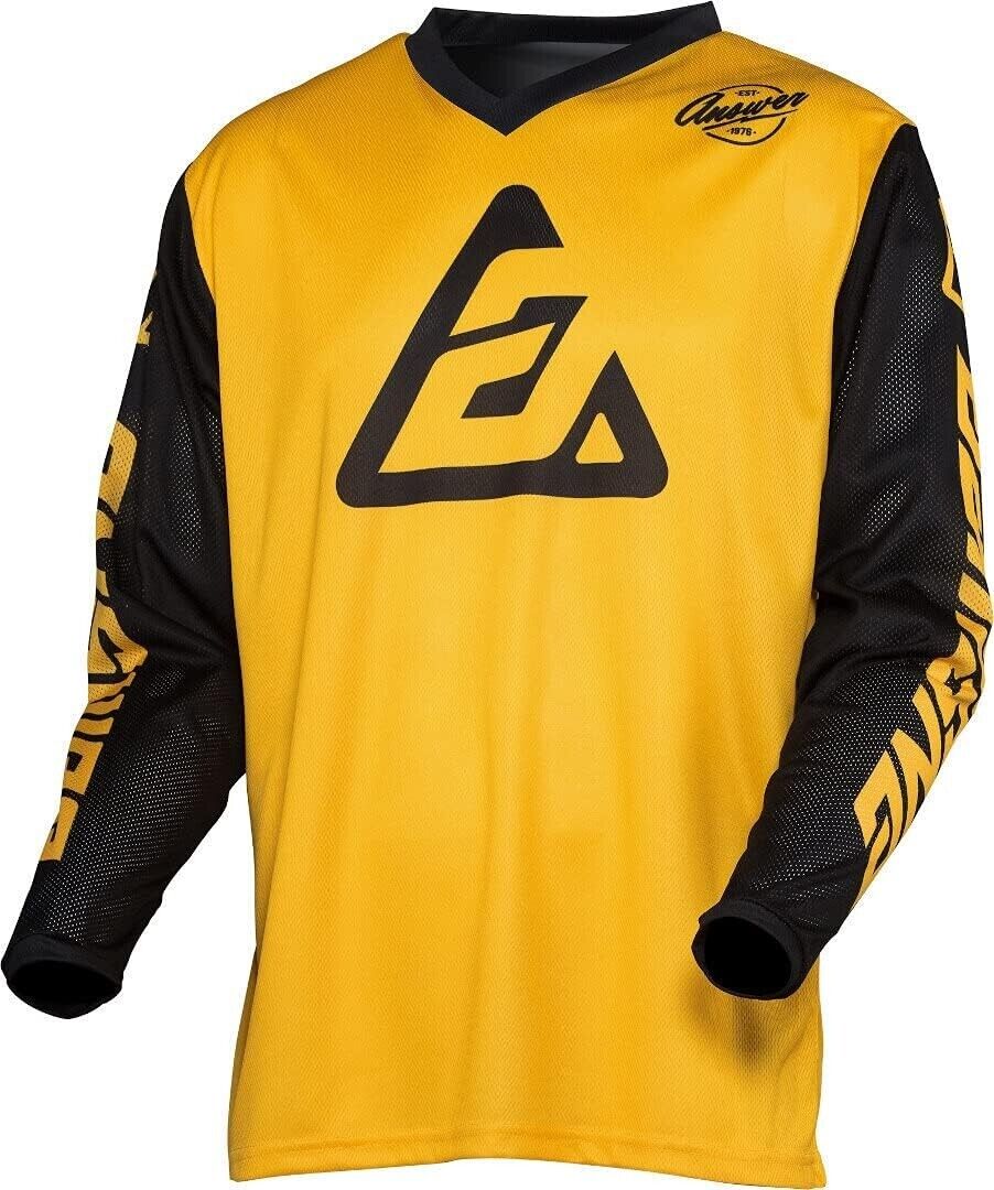 Answer MX Jersey Arkon Bold Black/Yellow